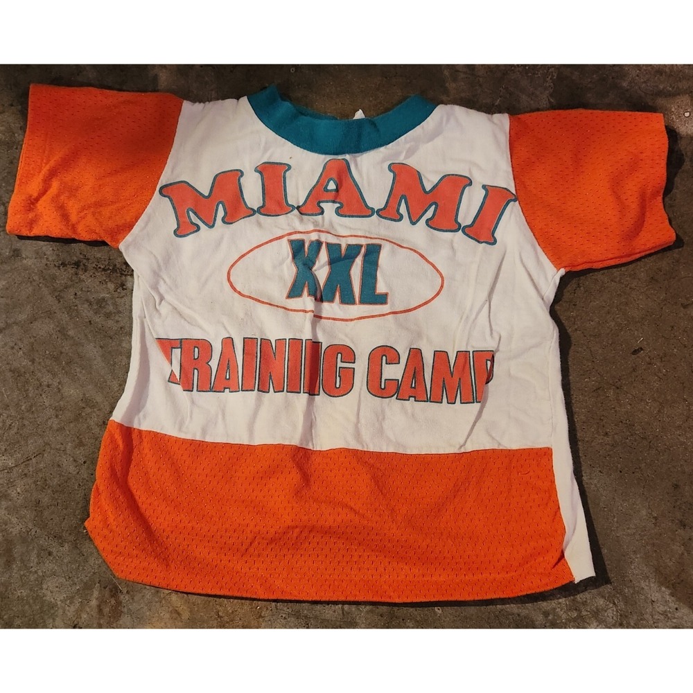 Vintage Miami Dolphins Training Camp Toddler Youth‎ 4/5 90s